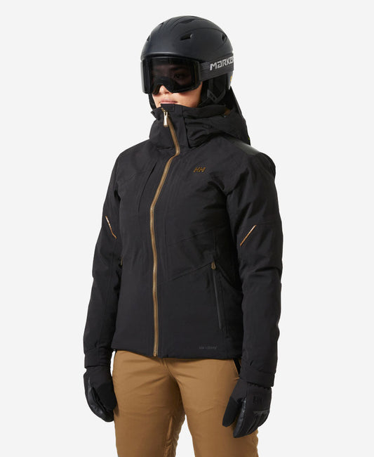 Image of Coats & Jackets. Product name - W ATLAS INFINITY STRETCH JKT, Black in Black colour by brand - Helly Hansen