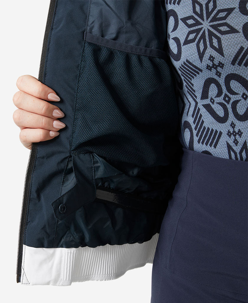 Helly Hansen W IMPERIAL SHORT PUFFY JACKET (Navy)