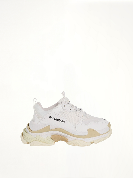 Image of Sneakers. Productname: BALENCIAGA Triple S Sneakers in WHITE colour by brand - BALENCIAGA