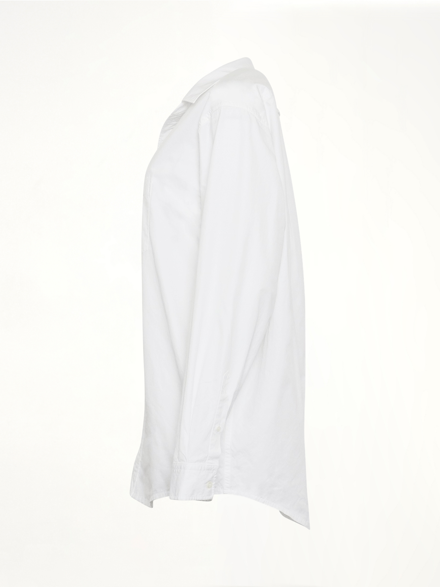 BALENCIAGA Off Shoulder Shirt (White)