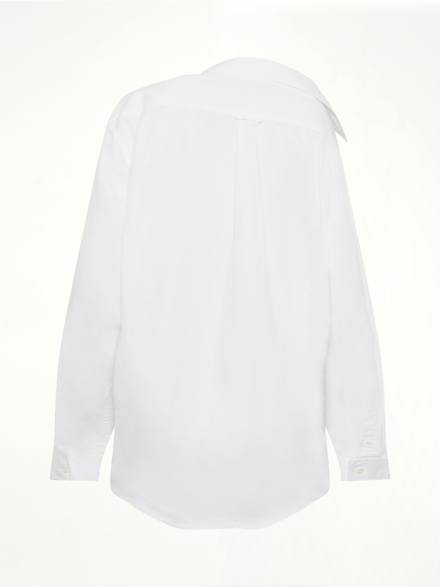 BALENCIAGA Off Shoulder Shirt (White)