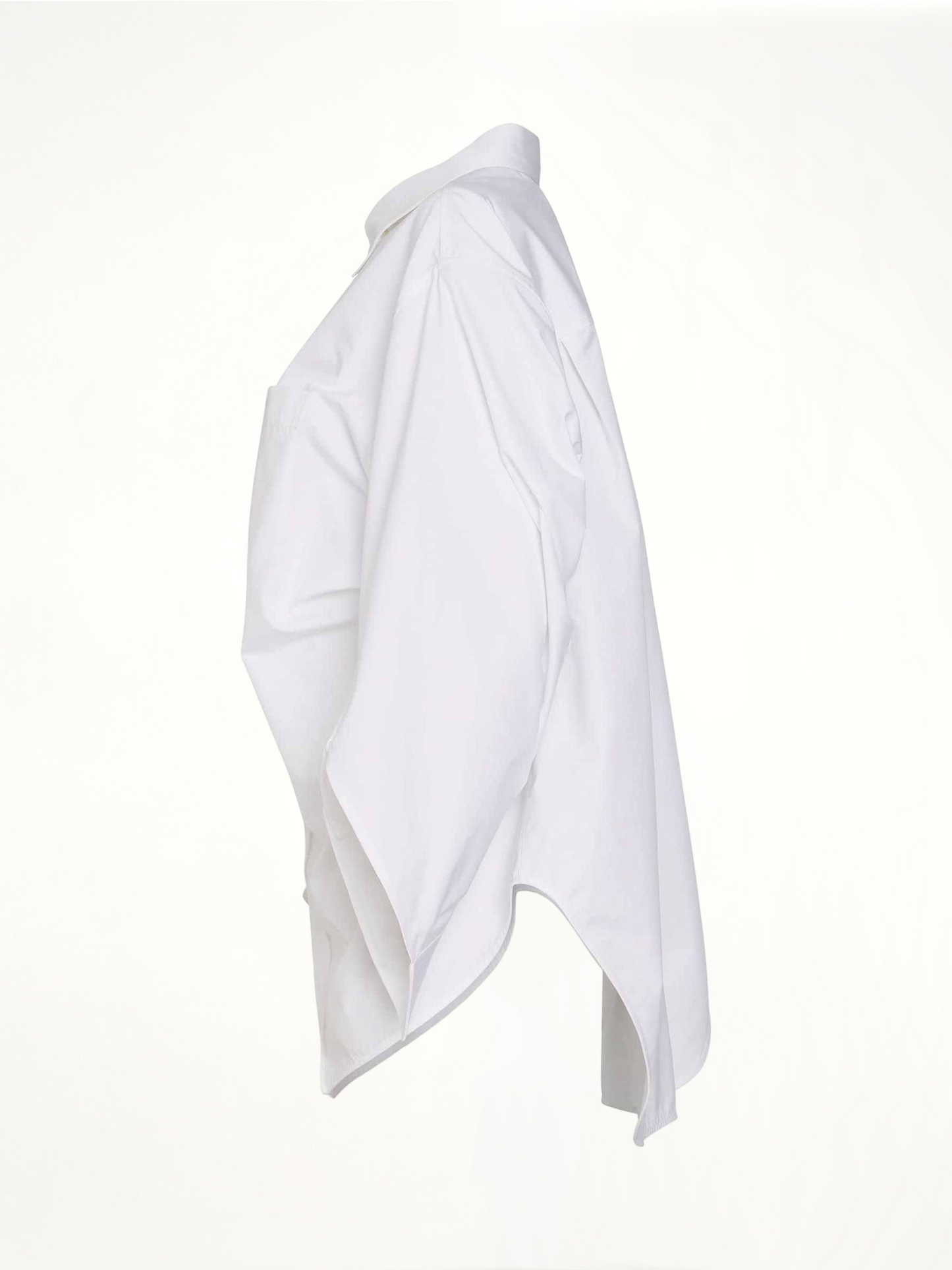 BALENCIAGA Wing Twisted Shirt (White)