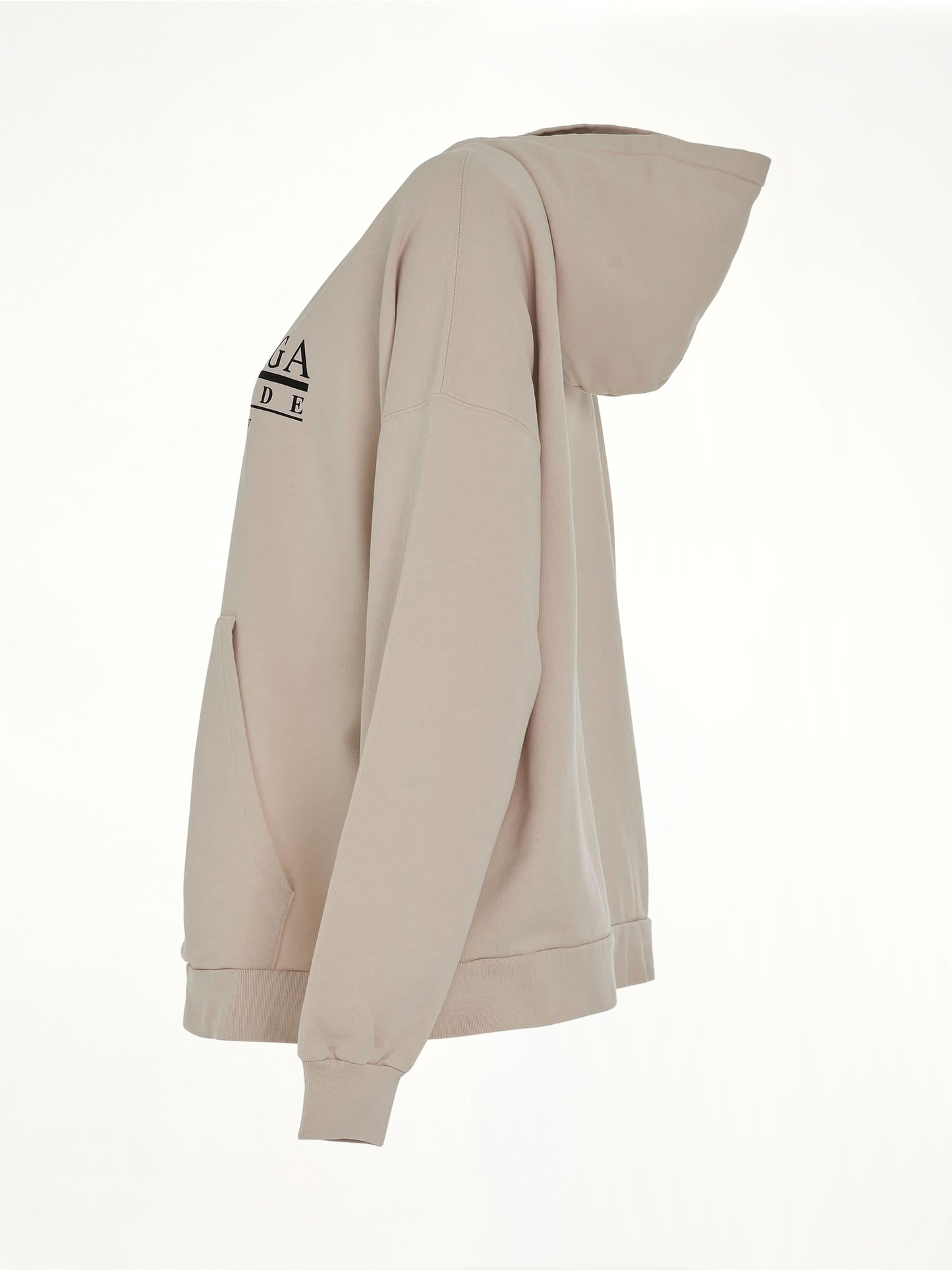 BALENCIAGA Retail Therapy Wide Fit Hoodie (White)