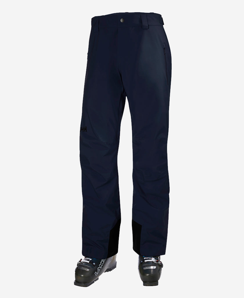 Image of a model wearing Pants. Product name - LEGENDARY INSULATED PANT, Navy in Navy colour by brand - Helly Hansen