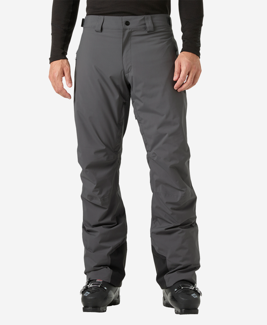 Image of a model wearing Pants. Product name - LEGENDARY INSULATED PANT, Thunder Grey in Thunder Grey colour by brand - Helly Hansen