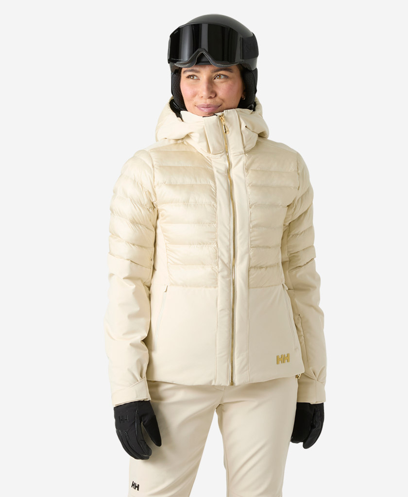 Image of Coats & Jackets. Product name - W AVANTI JACKET, Cream in Cream colour by brand - Helly Hansen