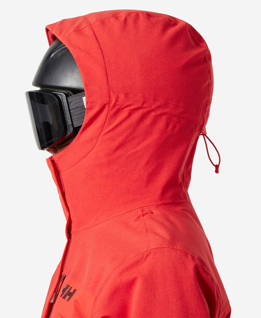 Helly Hansen W SNOWPLAY JACKET (Alert Red)