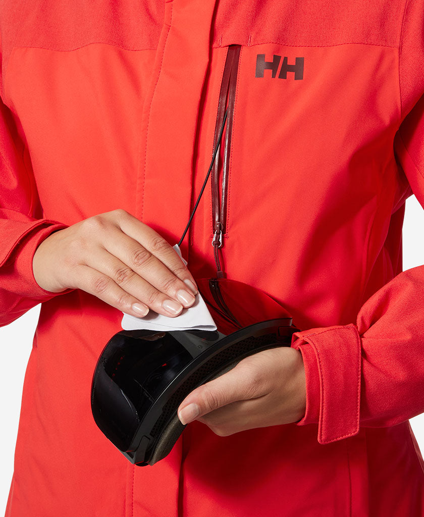 Helly Hansen W SNOWPLAY JACKET (Alert Red)