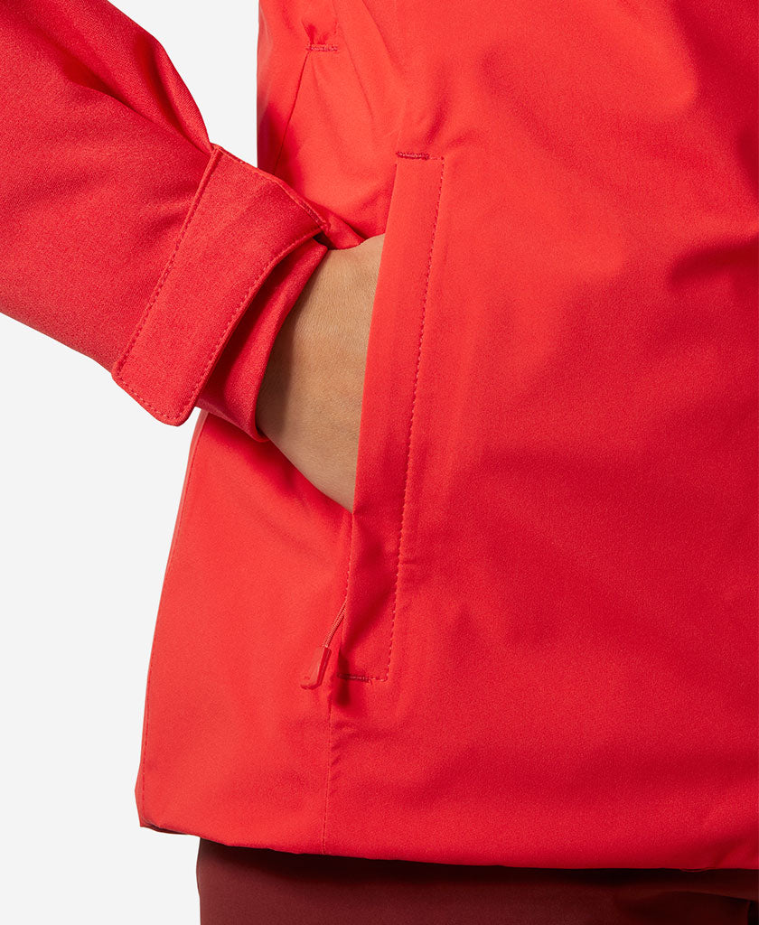 Helly Hansen W SNOWPLAY JACKET (Alert Red)