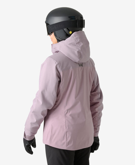 Helly Hansen W SNOWPLAY JACKET (Purple Clay)