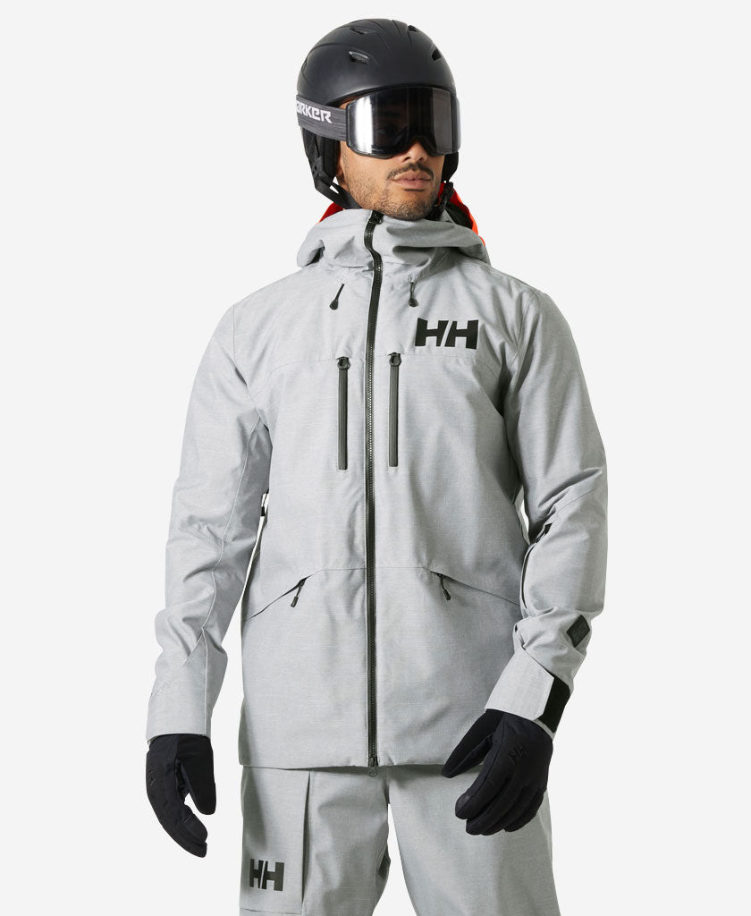 Image of Coats & Jackets. Product name - GARIBALDI 2.0 JACKET, Grey Melange in Grey Melange colour by brand - Helly Hansen
