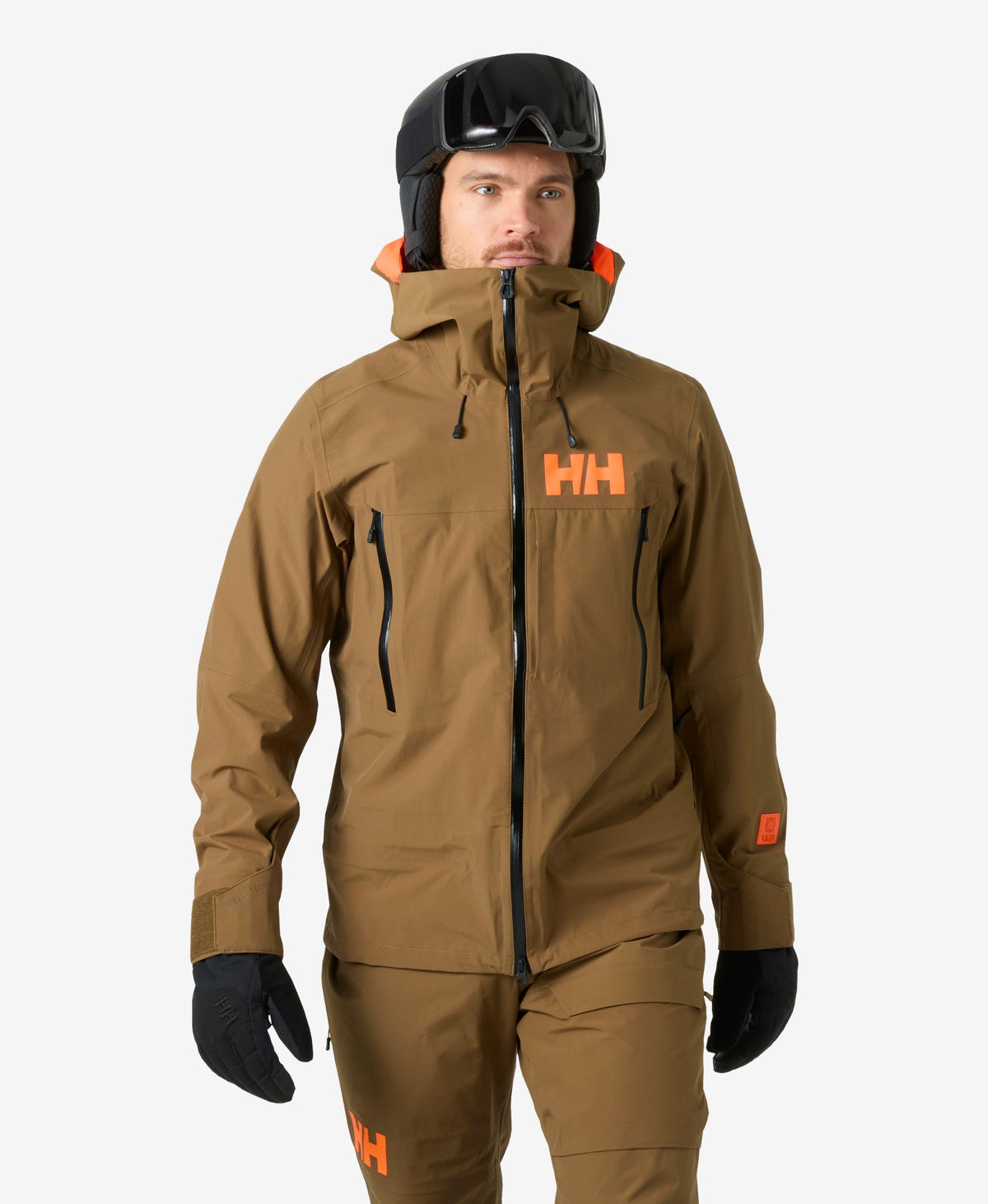 Image of Coats & Jackets. Product name - SOGN SHELL 2.0 JACKET, Sepia in Sepia colour by brand - Helly Hansen