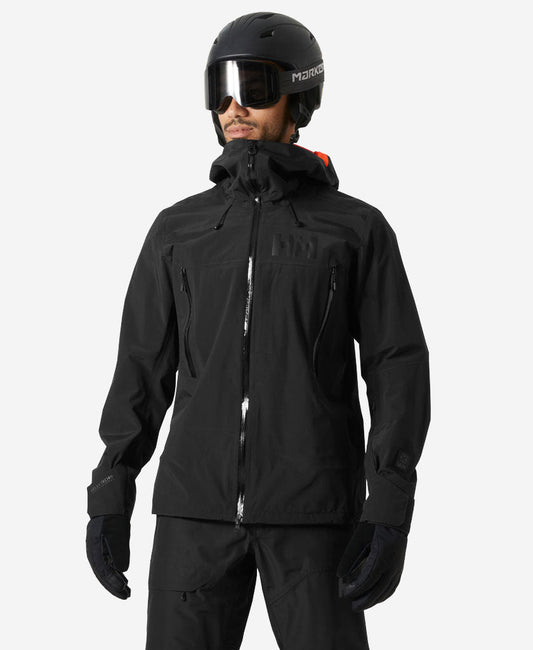 Image of Coats & Jackets. Product name - SOGN SHELL 2.0 JACKET, Black in Black colour by brand - Helly Hansen