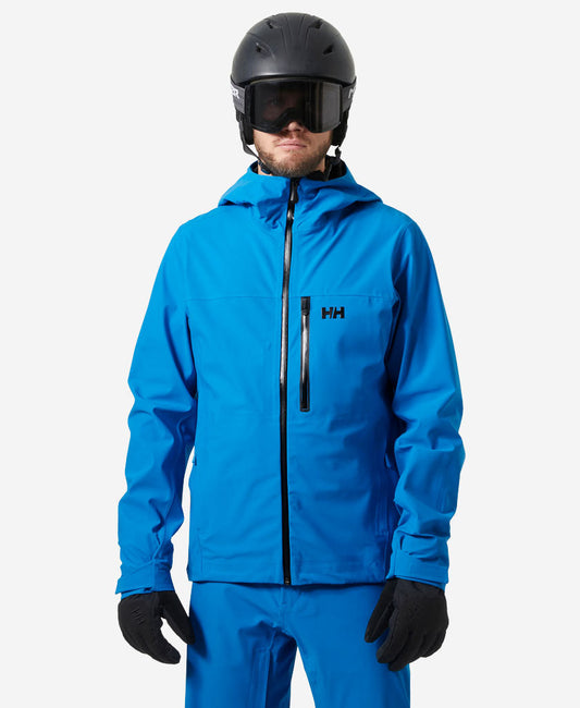 Image of Coats & Jackets. Product name - SWIFT 3L SHELL JACKET, Neptune Blue in Neptune Blue colour by brand - Helly Hansen