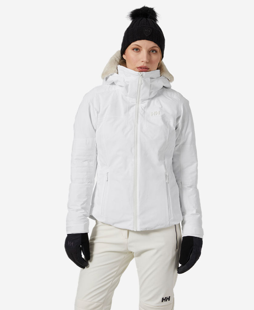 Image of Coats & Jackets. Product name - W VERBIER INFINITY JACKET, White in White colour by brand - Helly Hansen