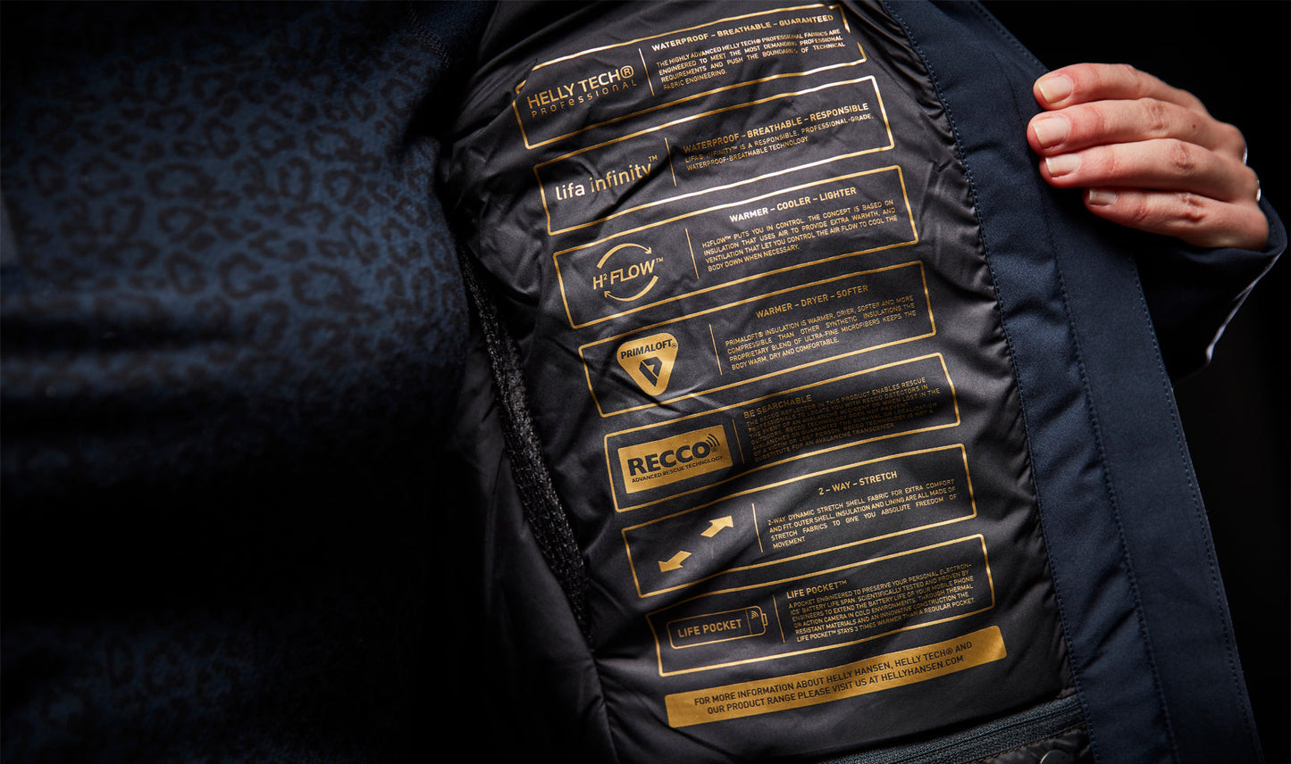 Helly Hansen W VERBIER INFINITY JACKET (Navy)