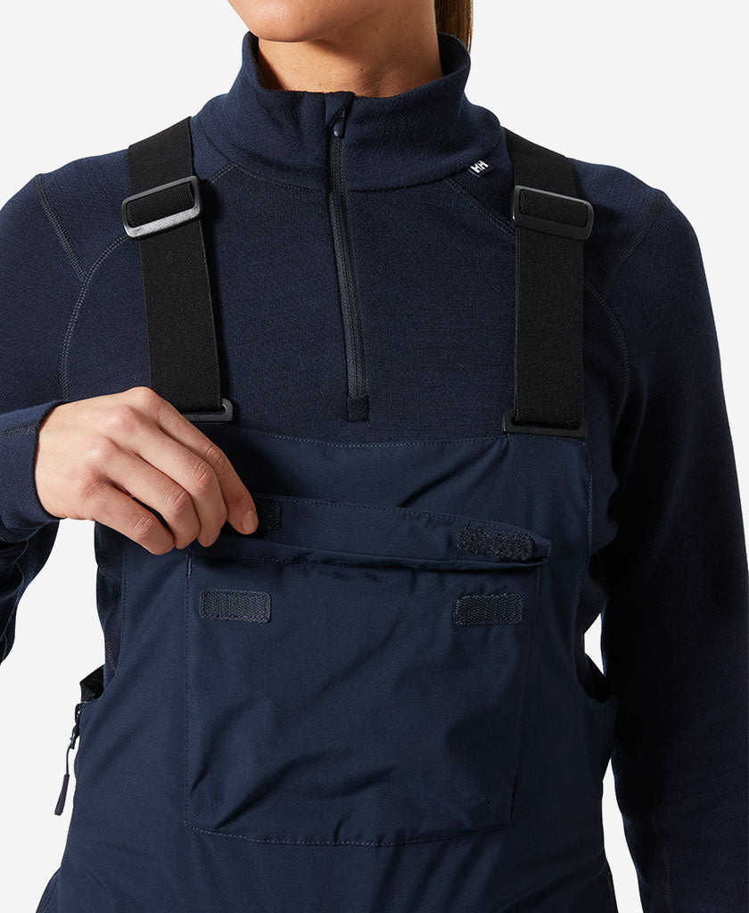 Helly Hansen W LEGENDARY INSULATED BIB PANT (Navy)