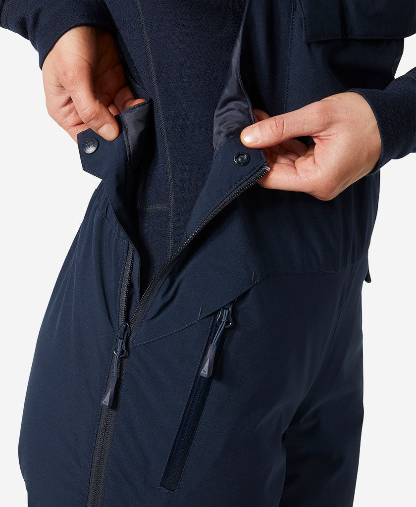 Helly Hansen W LEGENDARY INSULATED BIB PANT (Navy)