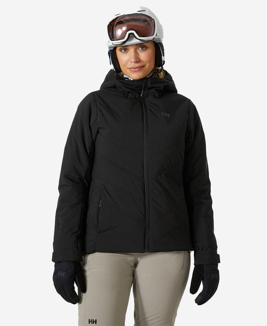Image of Coats & Jackets. Product name - W ALPINE INSULATED JACKET, Black in Black colour by brand - Helly Hansen