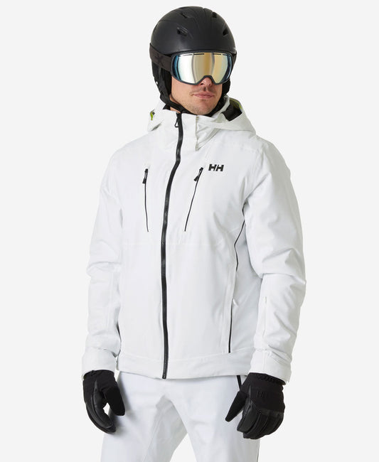 Image of Coats & Jackets. Product name - ALPHA 4.0 JACKET, White in White colour by brand - Helly Hansen
