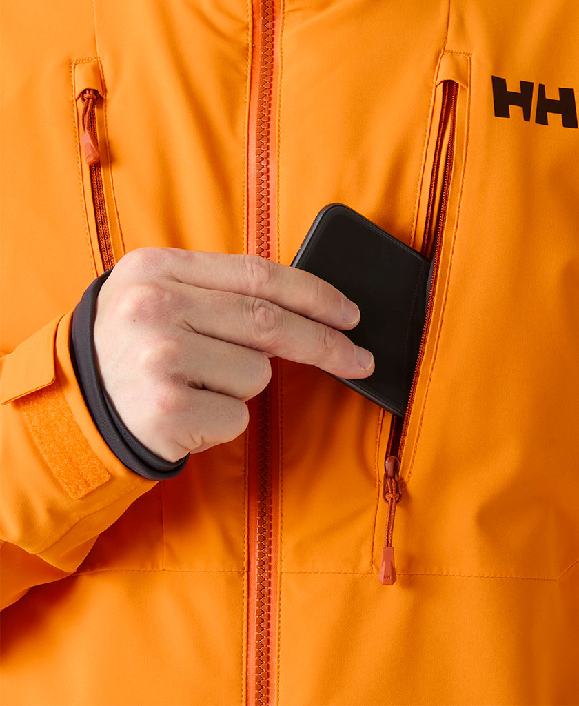 Helly Hansen ALPHA 4.0 JACKET (Ignite Orange)