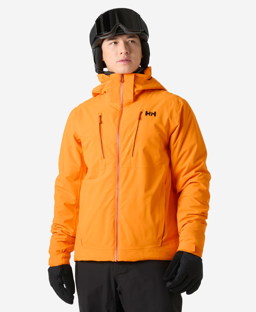 Image of Coats & Jackets. Product name - ALPHA 4.0 JACKET, Ignite Orange in Ignite Orange colour by brand - Helly Hansen