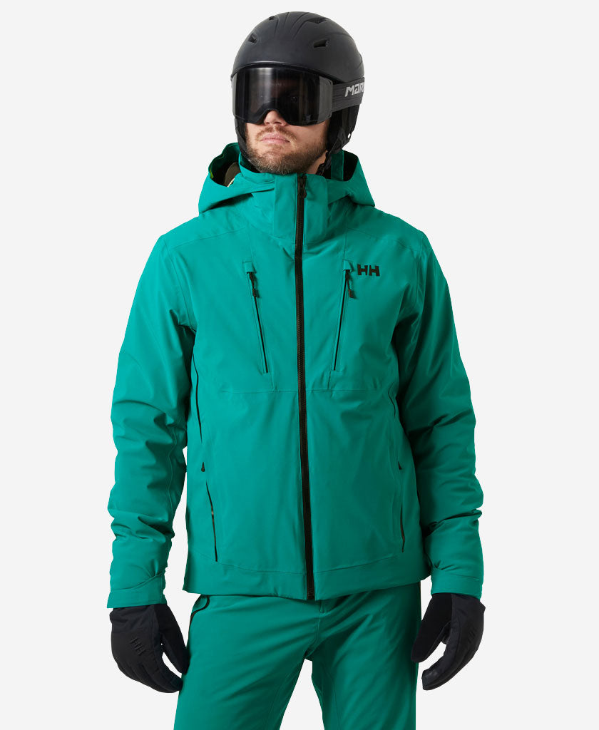 Image of Coats & Jackets. Product name - ALPHA 4.0 JACKET, Signal Green in Signal Green colour by brand - Helly Hansen