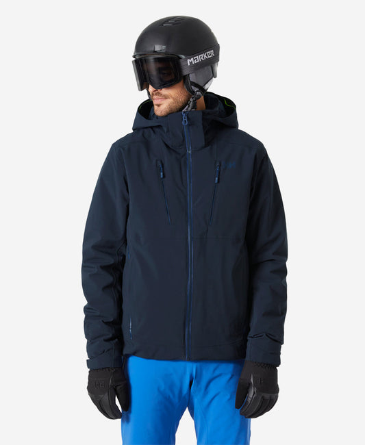 Image of Coats & Jackets. Product name - ALPHA 4.0 JACKET, Navy in Navy colour by brand - Helly Hansen