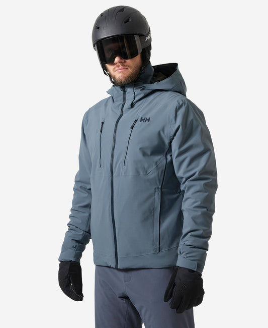 Image of Coats & Jackets. Product name - ALPHA 4.0 JACKET, Washed Navy in Washed Navy colour by brand - Helly Hansen