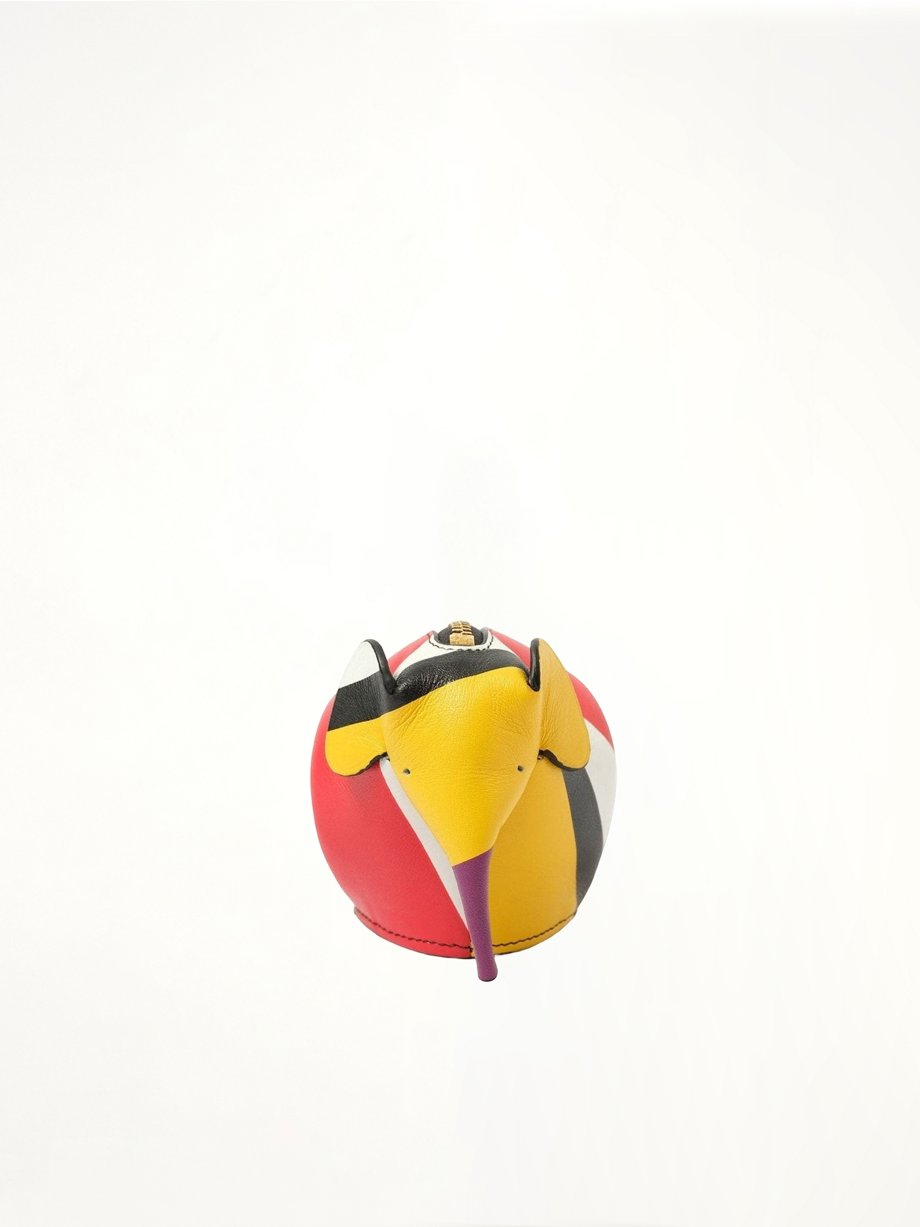 Image of Wallets & Money Clips. Productname: LOEWE Elephant Stripes Coin Purse in MULTICOLOUR colour by brand - LOEWE