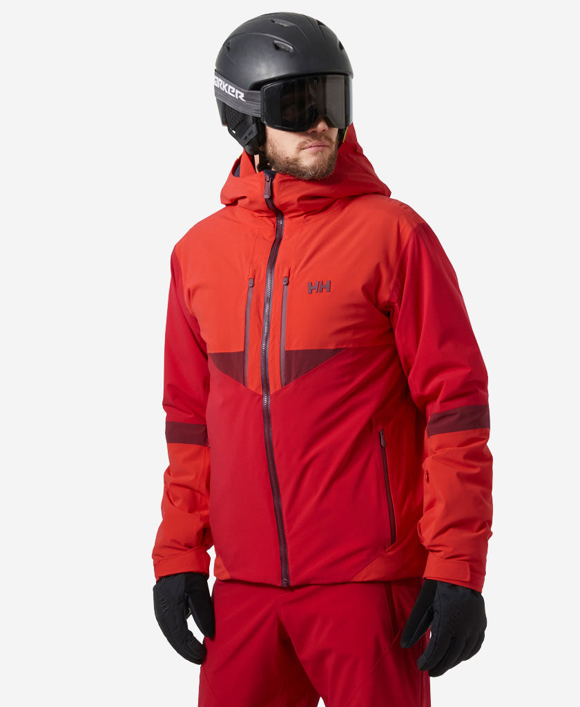 Image of Coats & Jackets. Product name - KVITFJELL RACE INS JACKET, Red in Red colour by brand - Helly Hansen