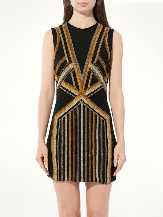 Image of Dresses. Product name - Dress in Black colour by brand - BALMAIN