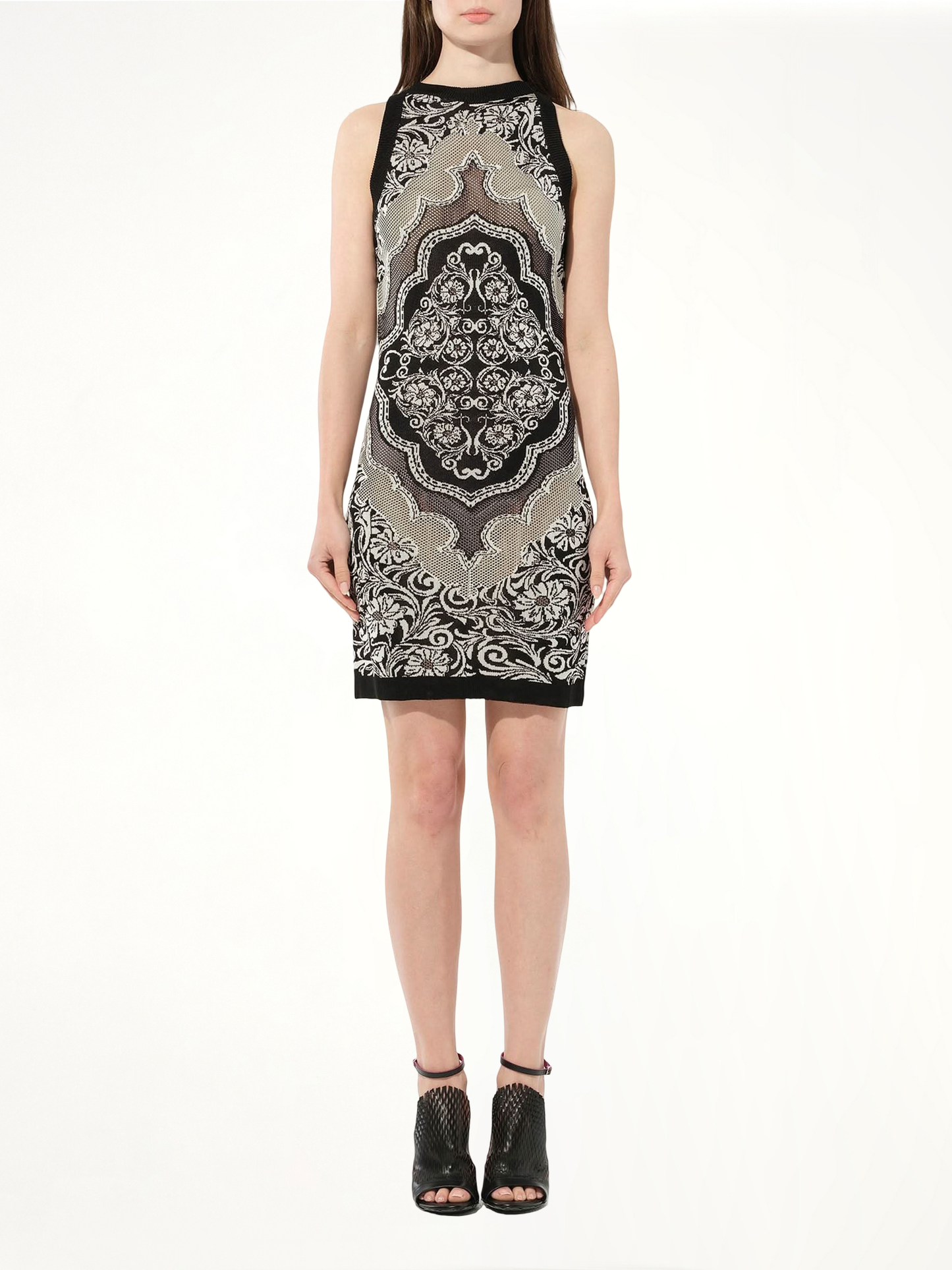 BALMAIN Knit Dress Const (Black)