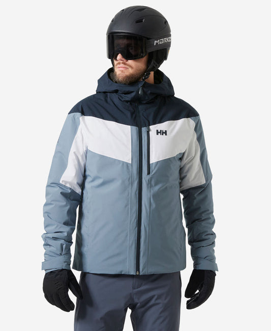 Image of Coats & Jackets. Product name - CARV LIFALOFT 2.0 JACKET, Washed Navy in Washed Navy colour by brand - Helly Hansen