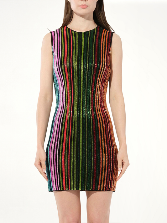 Image of Dresses. Productname: BALMAIN Woven Dress in MULTICOLOR colour by brand - BALMAIN