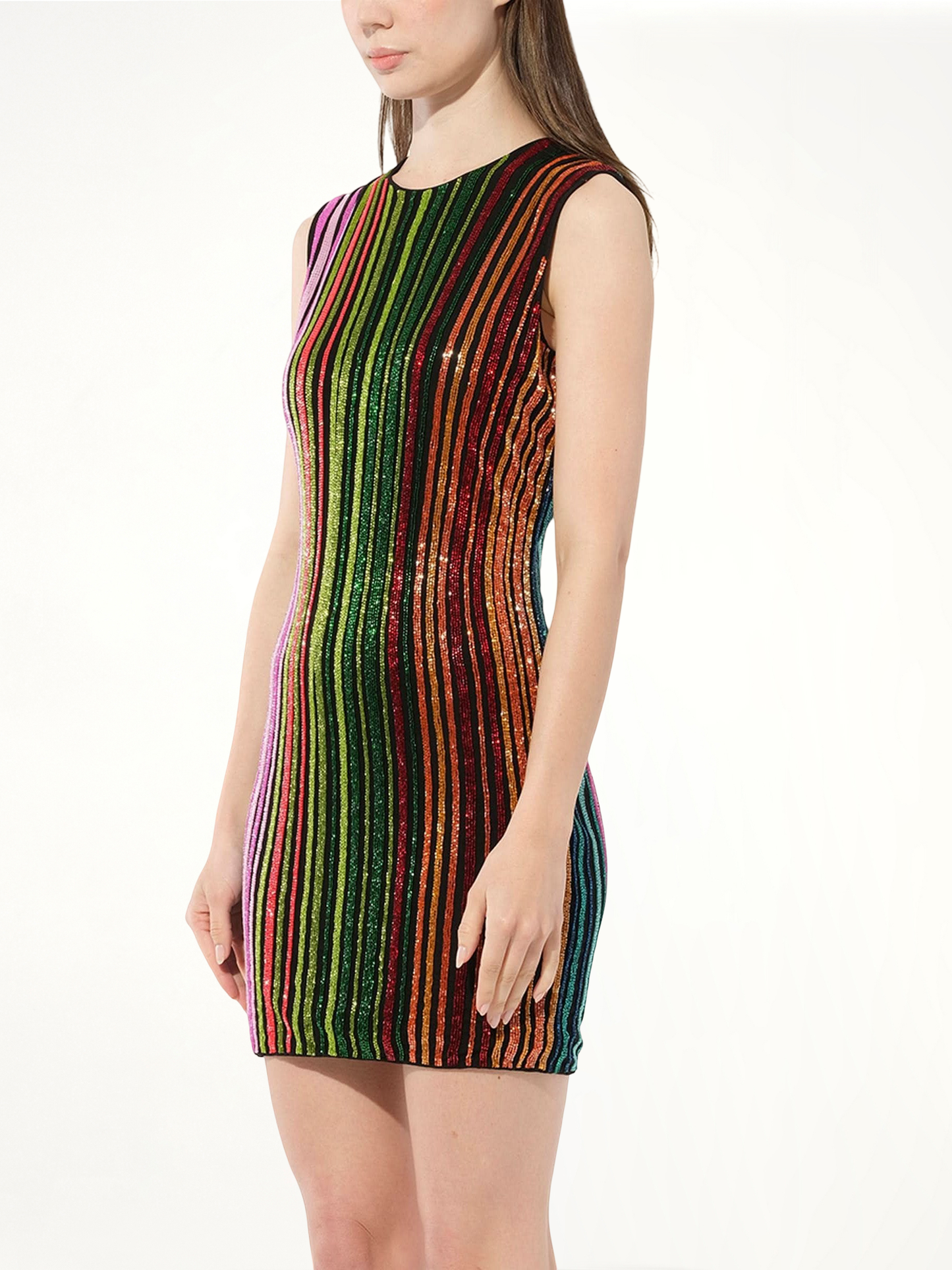 BALMAIN Woven Dress (Multicolour)