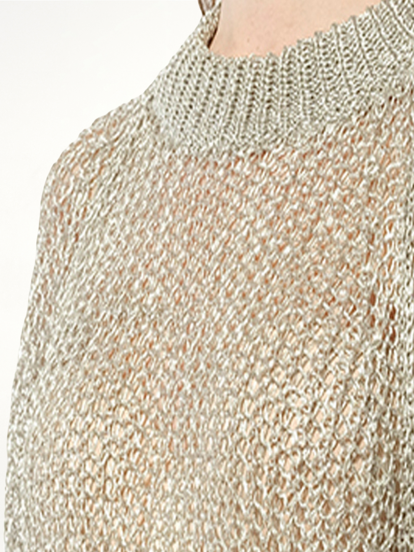 BALMAIN Knit Jumper (Silver)