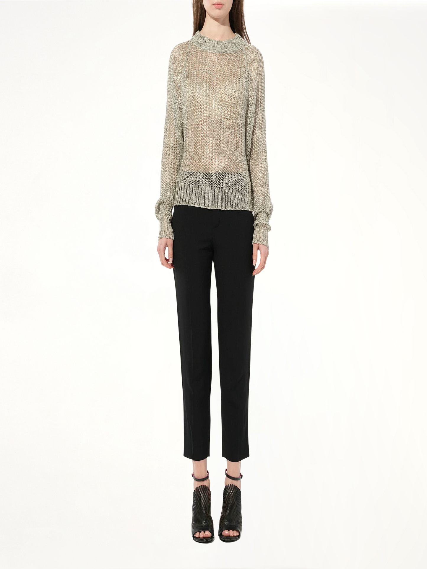 BALMAIN Knit Jumper (Silver)