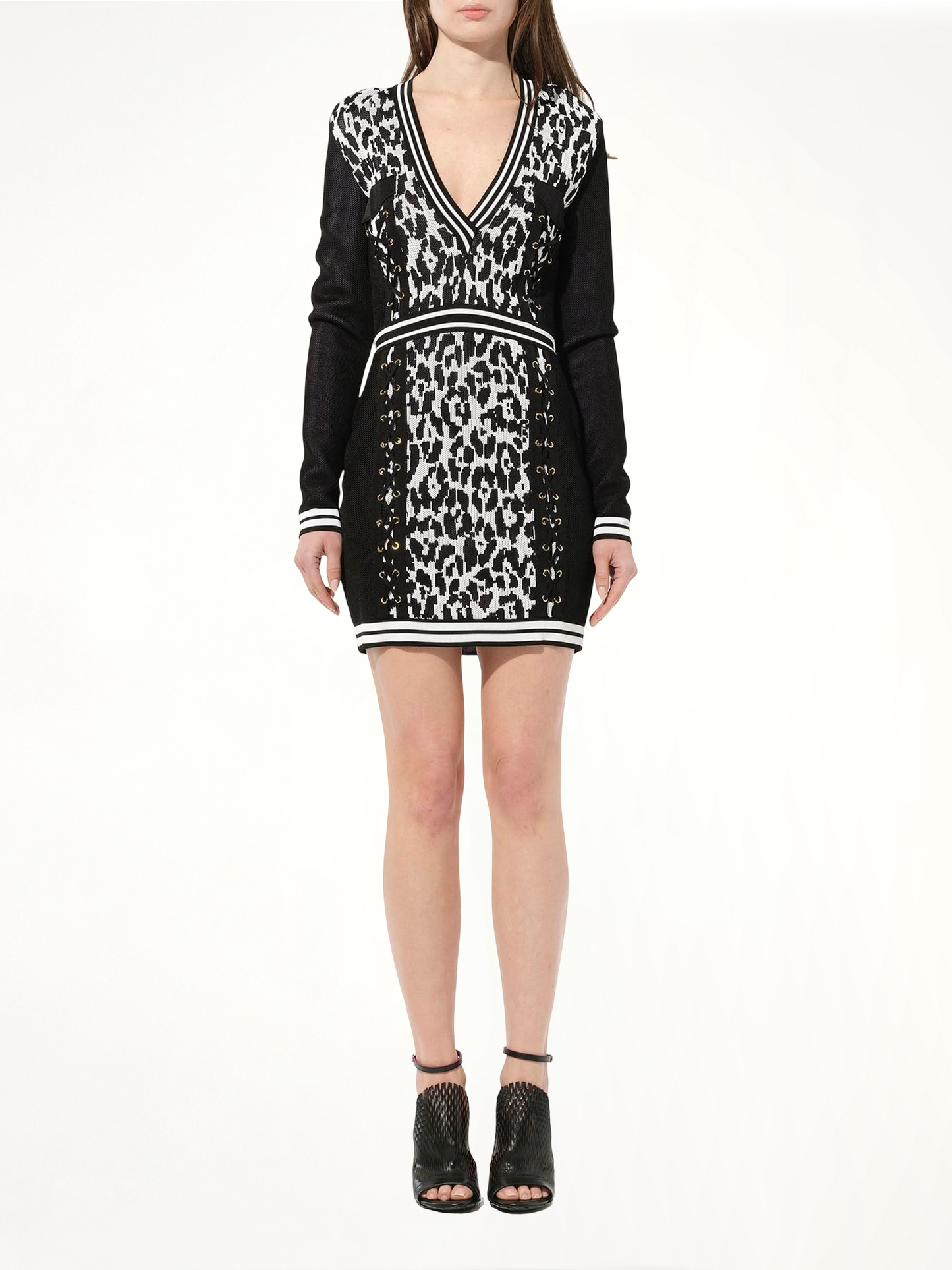 BALMAIN Knit Dress (Black)