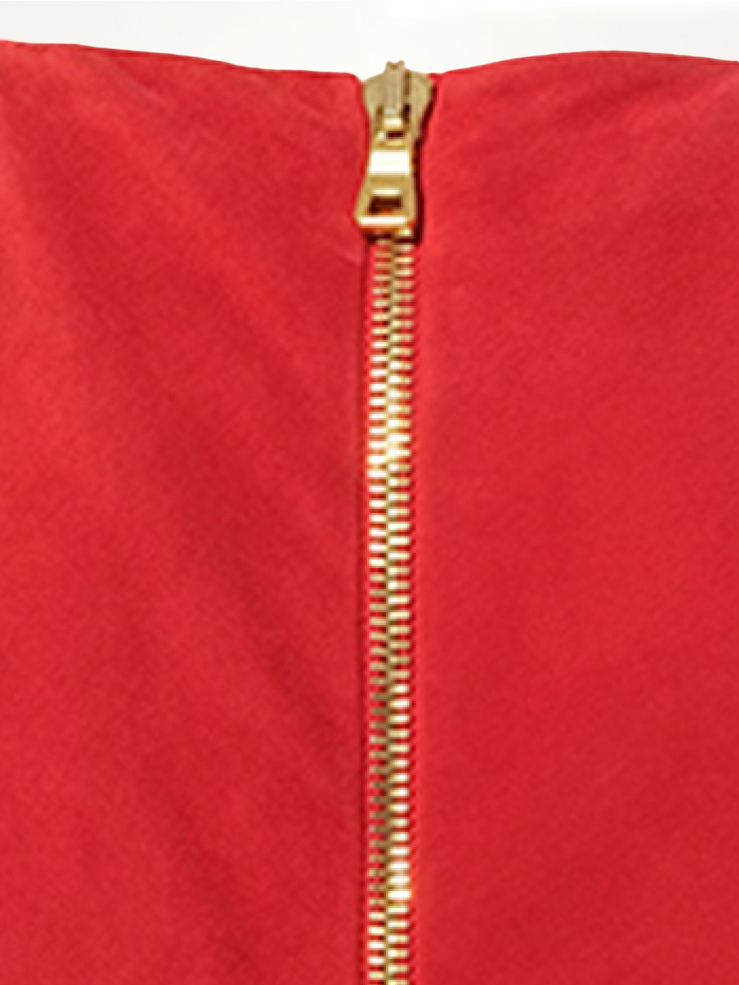 BALMAIN Leather Dress (Red)