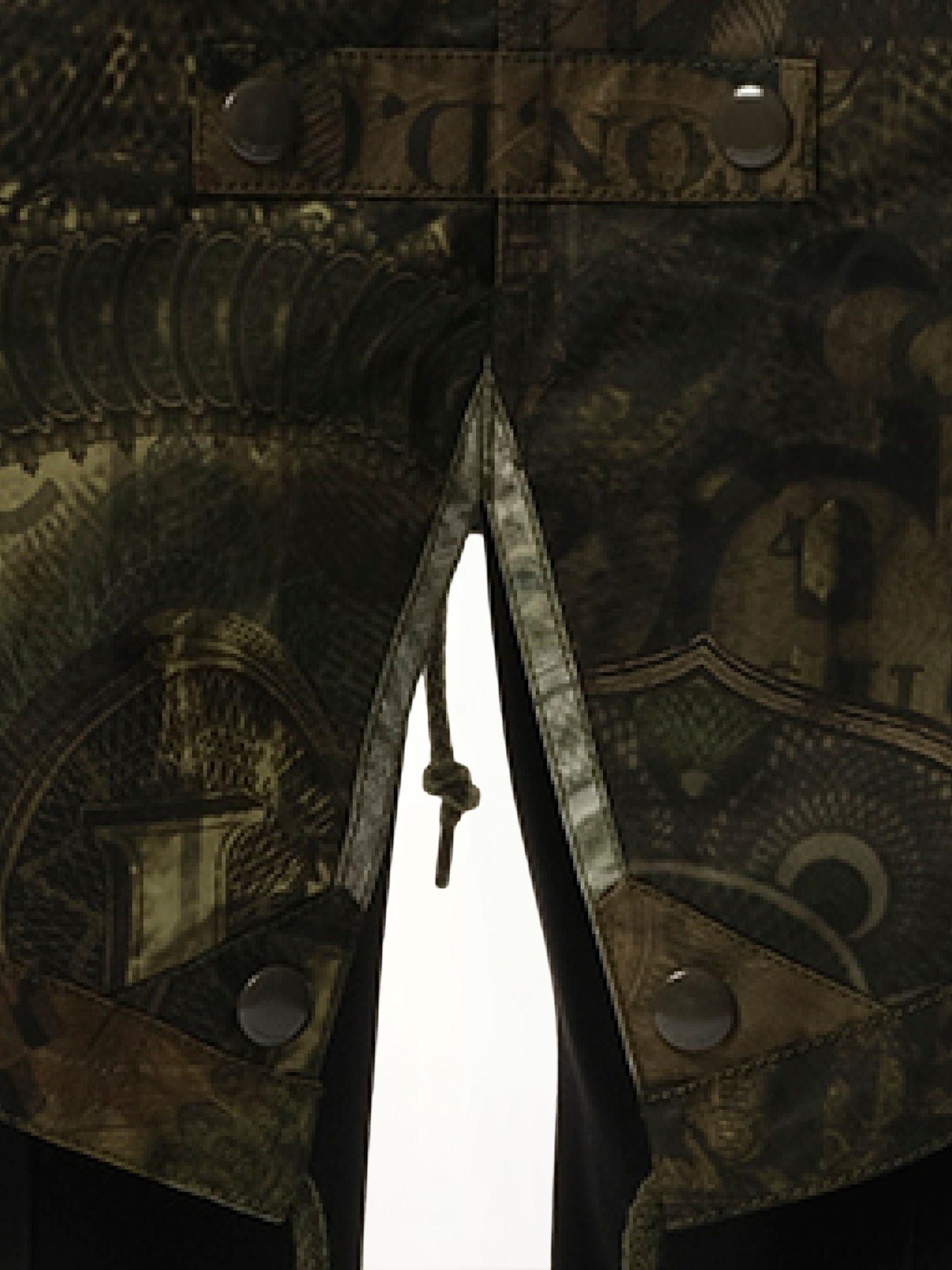 GIVENCHY Podium Dollar Coat (Green)