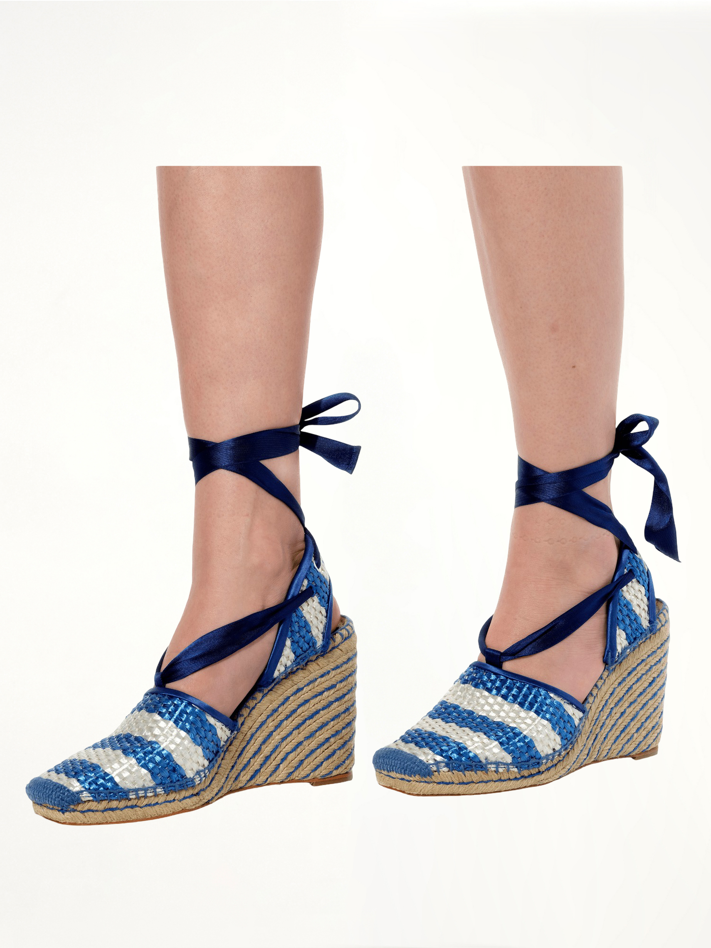 BALENCIAGA Lea Espadrille (Blue)