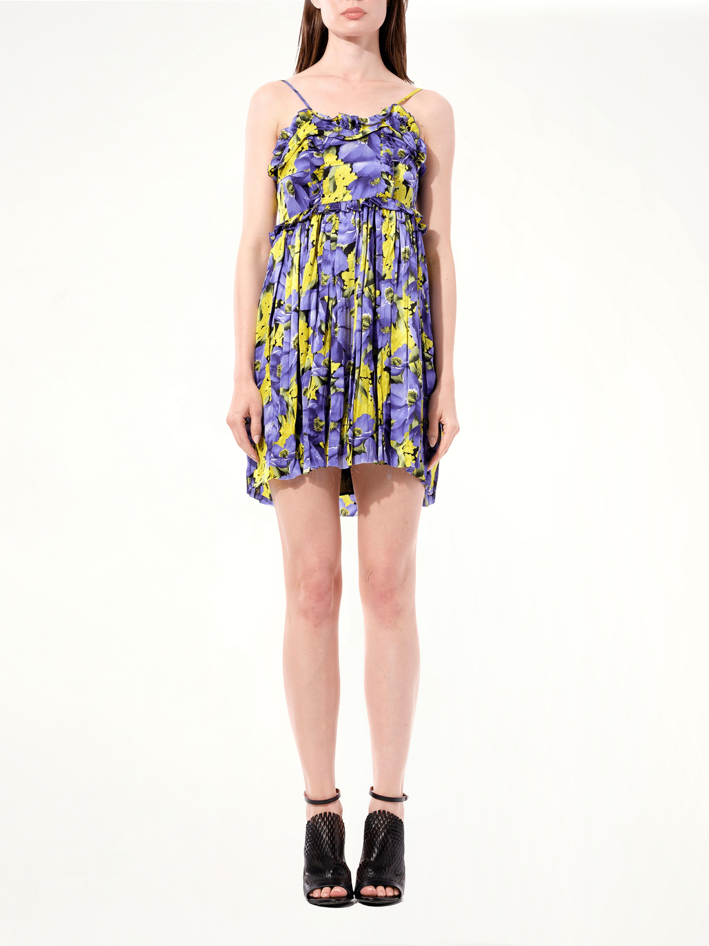 BALENCIAGA Mini Dress (Yellow)
