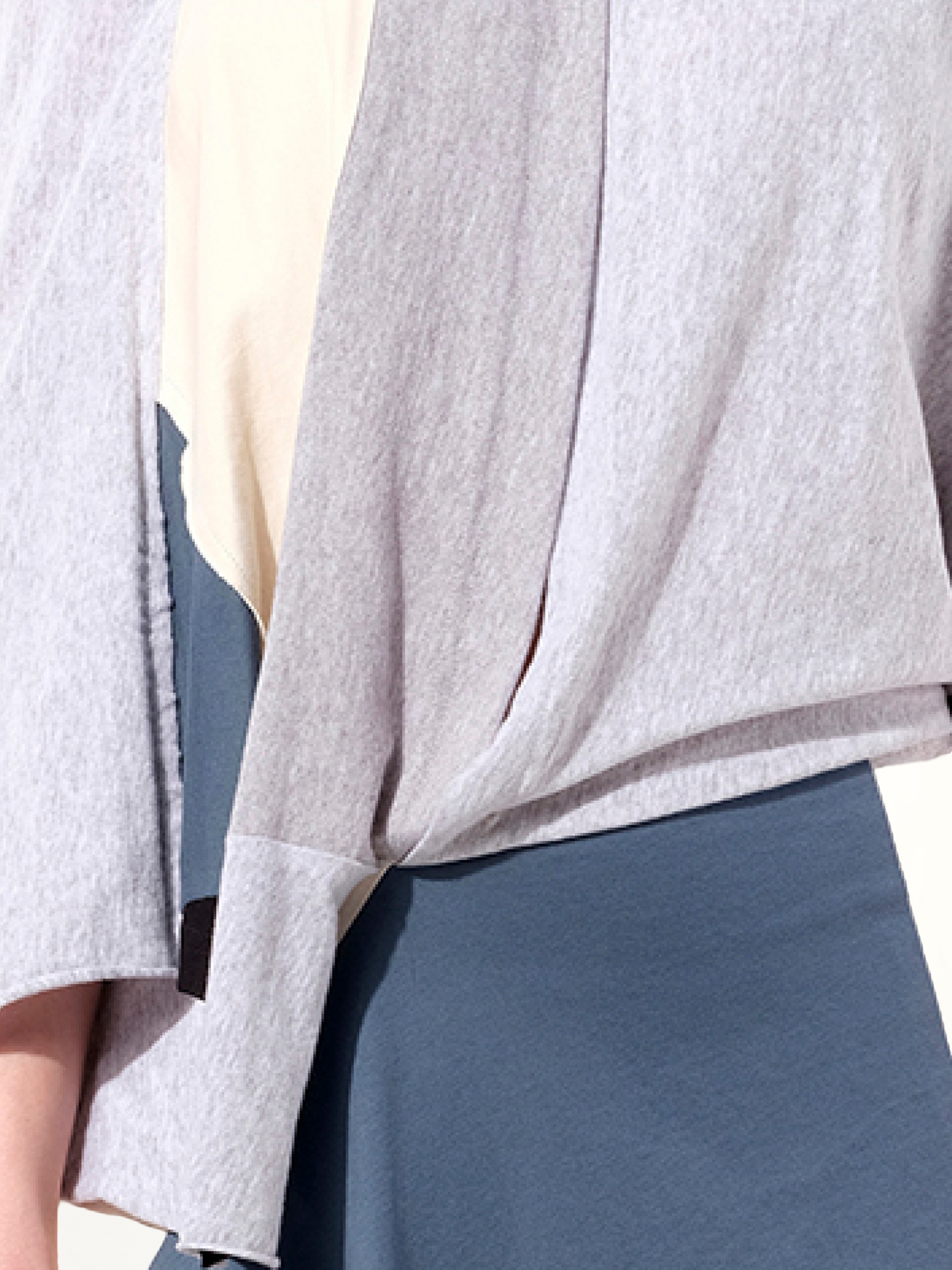 BALENCIAGA Asymmetric Dress (White)