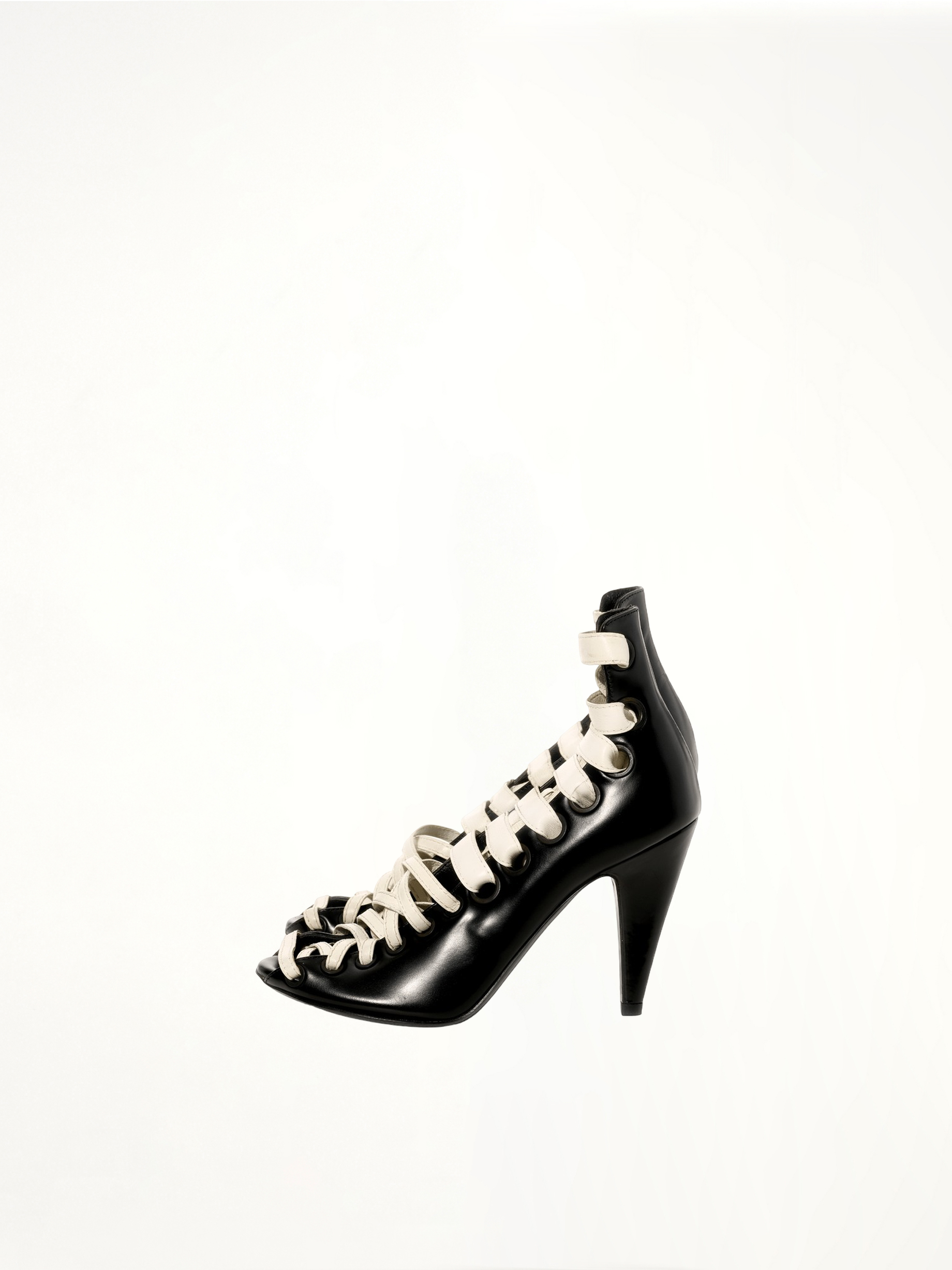 Image of Sandals. Productname: BALENCIAGA Sandal Leather in BLACK colour by brand - BALENCIAGA
