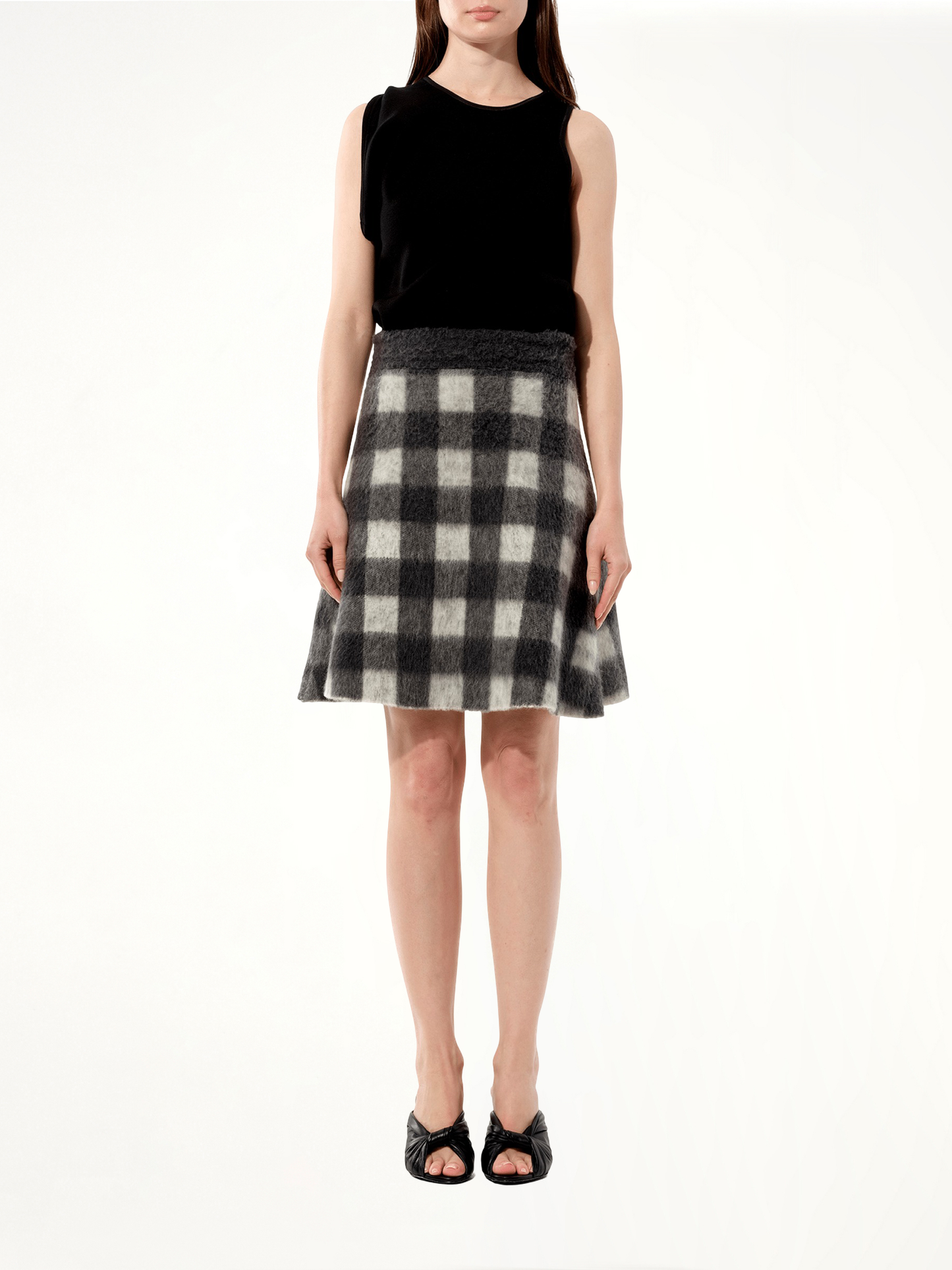 BALENCIAGA Midi Skirt (Black)