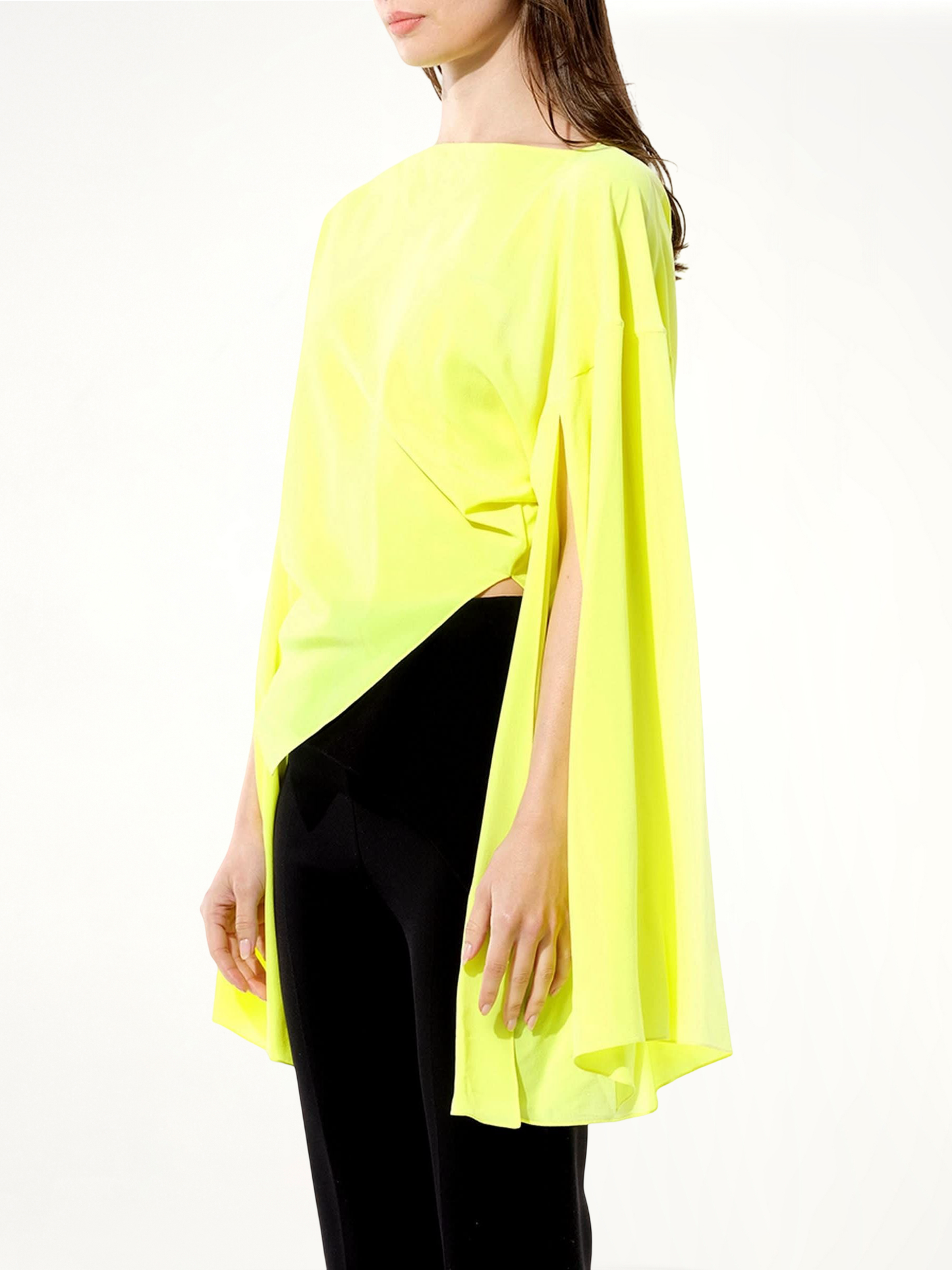 BALENCIAGA Crepe Top (Yellow)