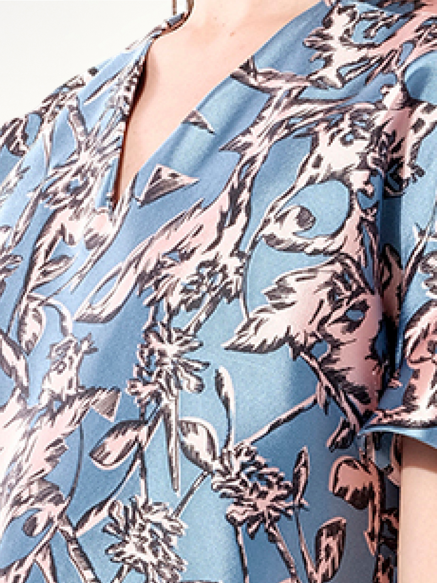 BALENCIAGA Satin Silk Dress (Multicolour)
