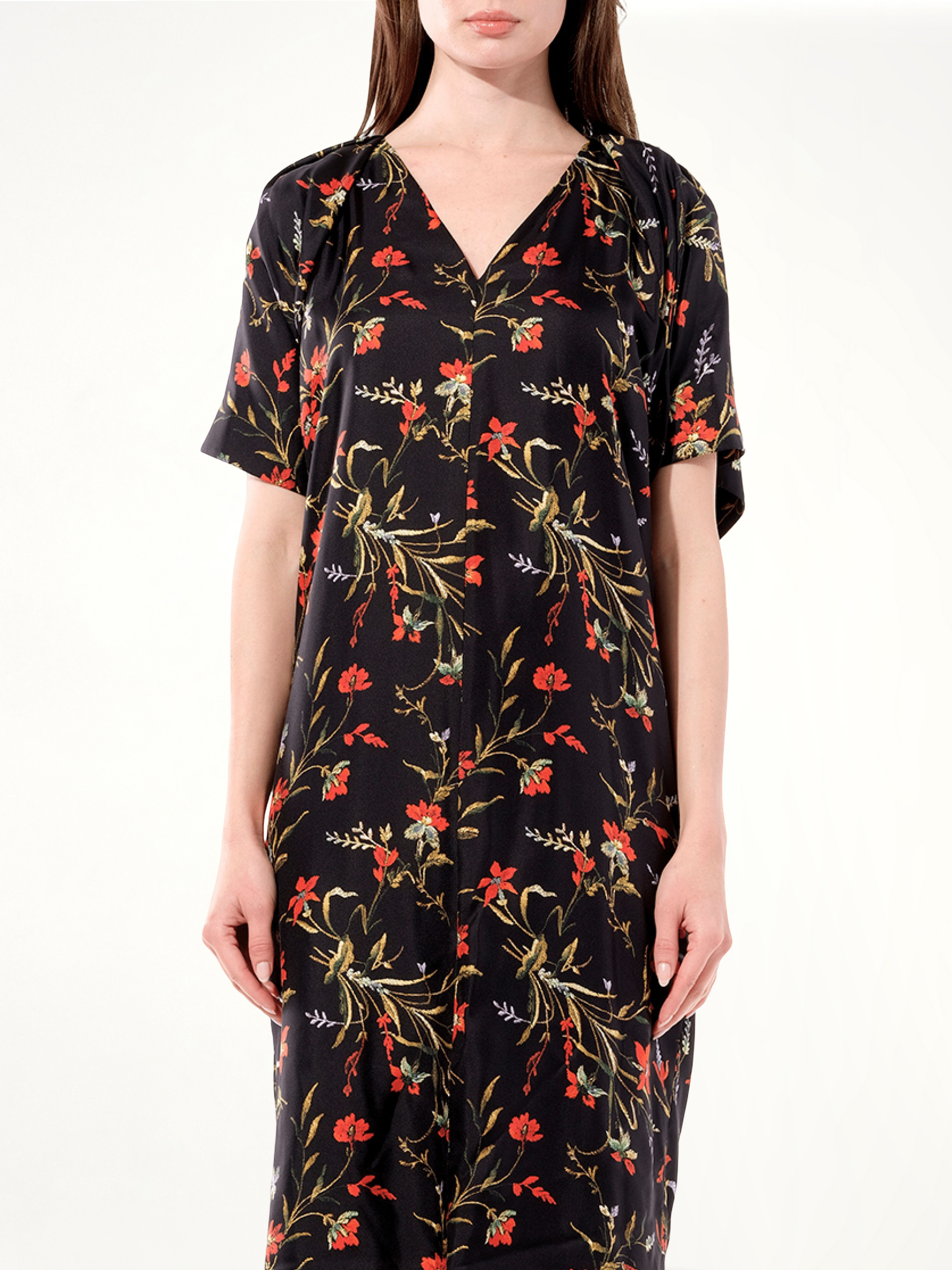 Image of Dresses. Productname: BALENCIAGA Trompe Dress in BLACK colour by brand - BALENCIAGA