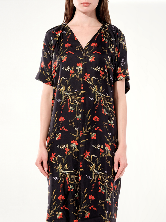 Image of Dresses. Productname: BALENCIAGA Trompe Dress in BLACK colour by brand - BALENCIAGA